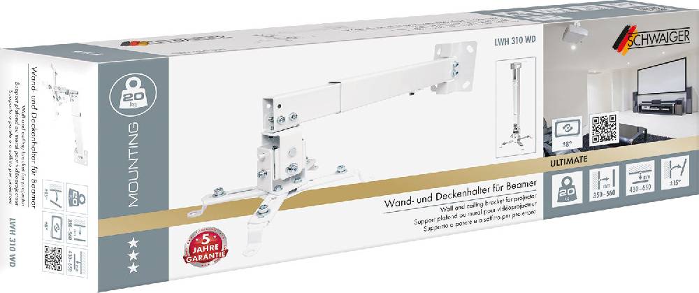 Schwaiger Beamer/Projektor-Halterung Universal Black Friday