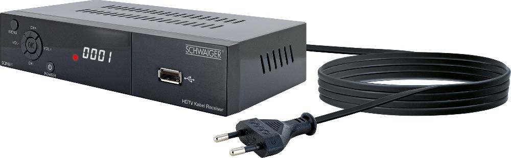 Schwaiger Kabel-Receiver DVB-C HD FTA Muttertagsangebot