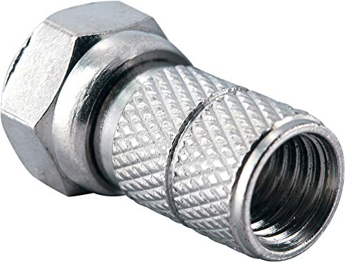 Schwaiger Koaxialkabel mit 4x F-Stecker 10 m 135 dB Lagerräumung
