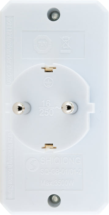 Schwaiger Steckdosenadapter 3-fach Fabrikladen