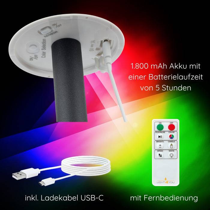 Schwaiger Solar Außenstehleuchte RGB LED Begrenztes Angebot