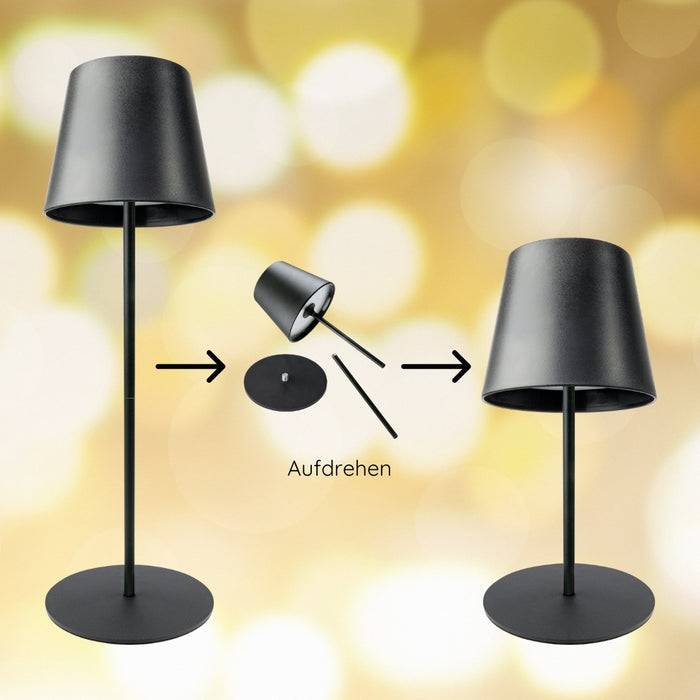Schwaiger RGB LED Tischleuchte mit Touchsteuerung Exklusivangebot