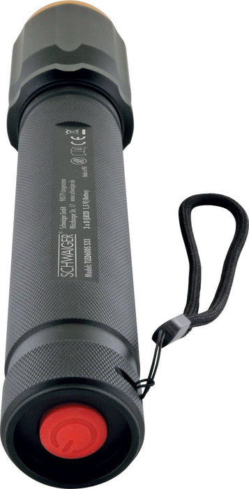 Schwaiger Taschenlampe mit Zoomfunktion Aluminium Neuheiten