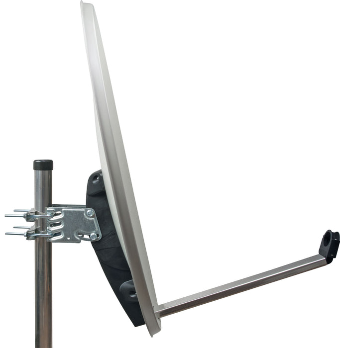 Schwaiger Satellitenschüssel Stahl Weiß/Rot/Anthrazit 75 cm 2025