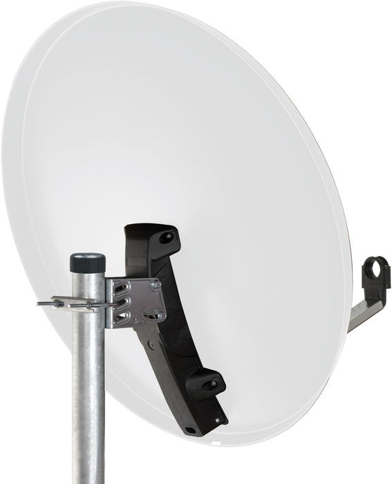 Schwaiger Satellitenschüssel Stahl Weiß/Rot/Anthrazit 75 cm 2025