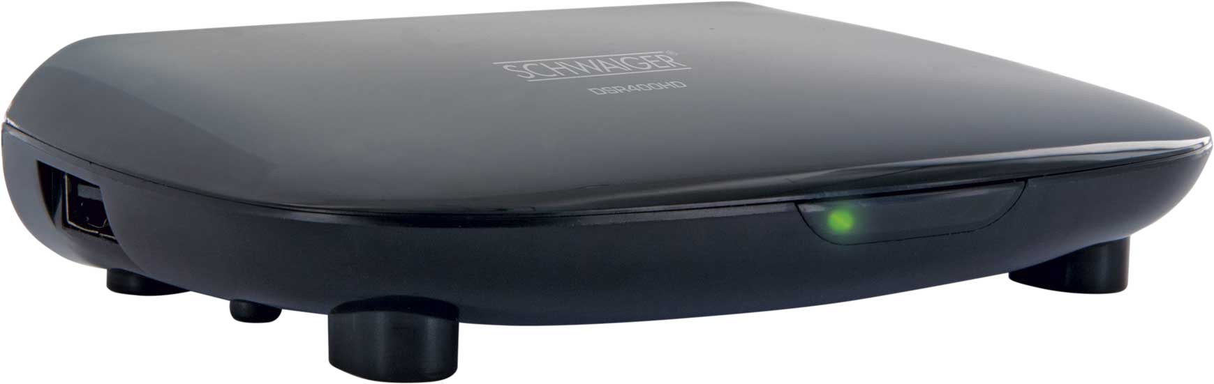 Schwaiger Satellitenanlage Receiver Set Weiß Stahl 80 cm Günstiger Verkauf