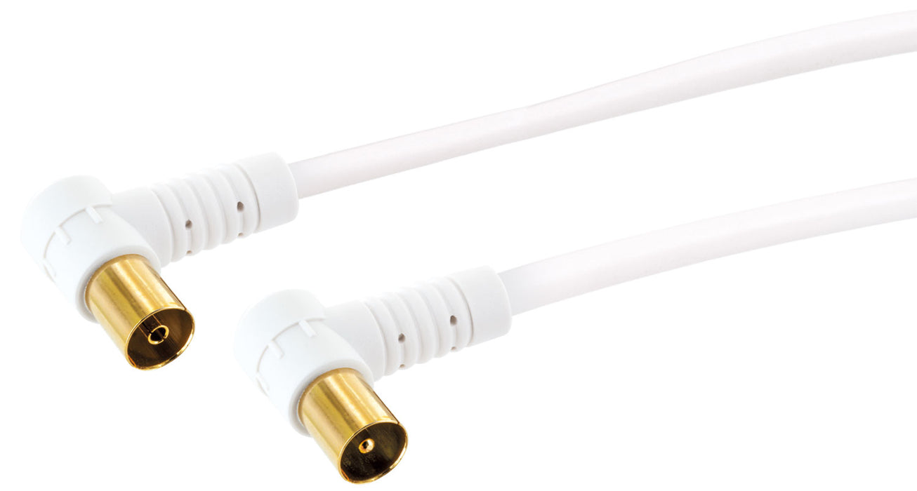 Schwaiger Antennenkabel mit Winkelstecker 1,5 - 3 m 90 dB Blitzverkäufe