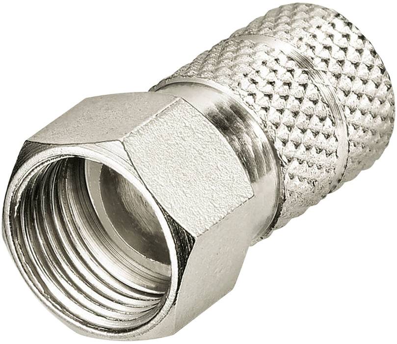 Schwaiger F-Stecker und Verbinder 3er Set Ø 8 mm Begrenztes Angebot