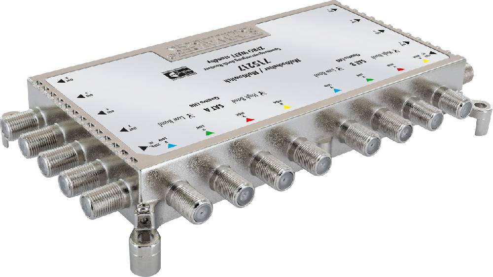 Schwaiger SAT Multischalter 9/8 mit Netzteil Weihnachtsangebot