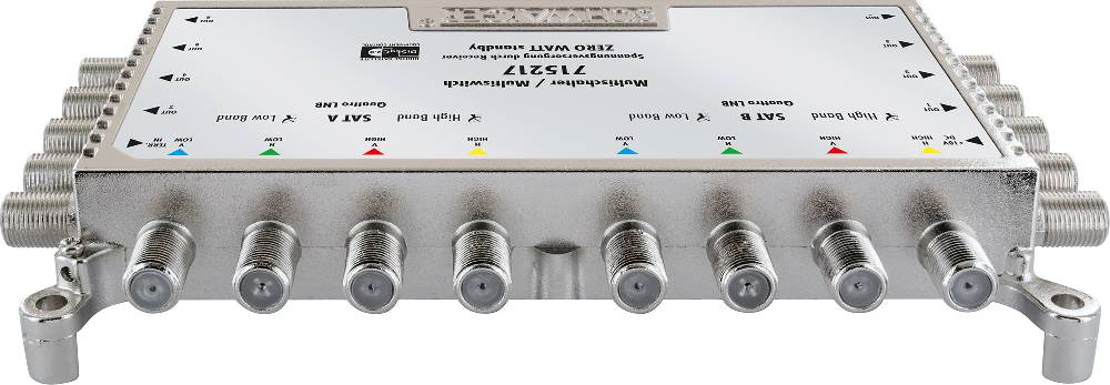Schwaiger SAT Multischalter 9/8 mit Netzteil Weihnachtsangebot