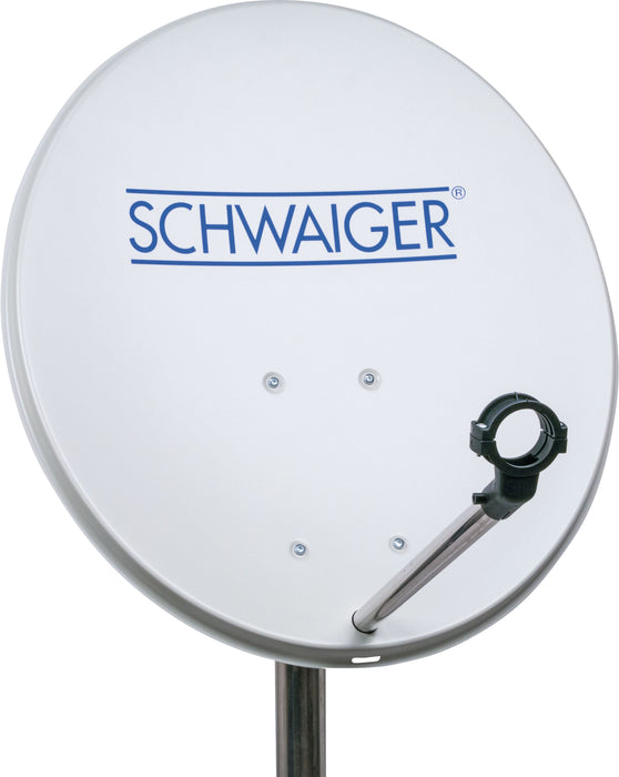 Schwaiger Satellitenanlage Set Weiß Stahl 55 cm Osterangebot