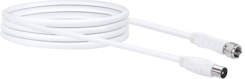 Schwaiger Adapterkabel F-Stecker auf IEC-Stecker 1,5 - 5 m 90 dB Jubiläumsangebot