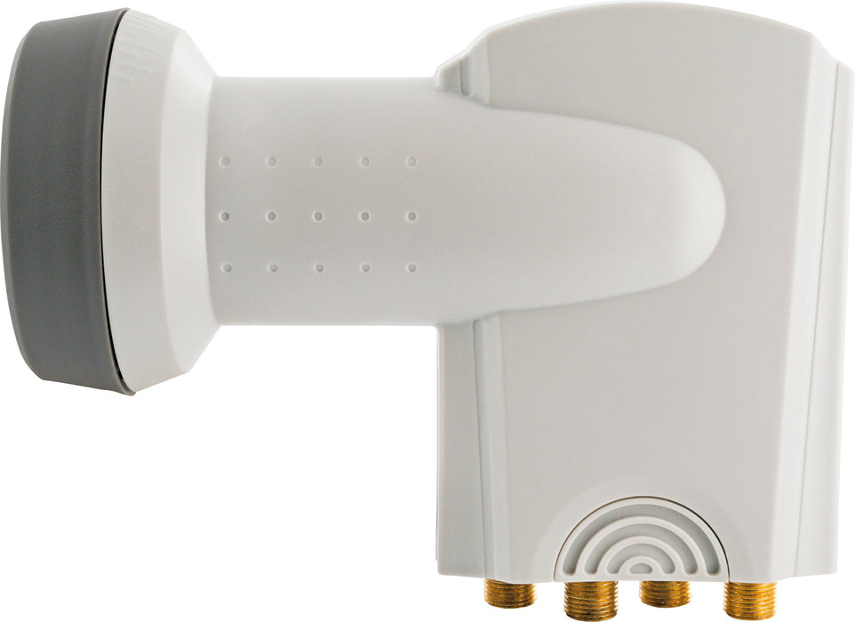 Schwaiger Quattro LNB digital SUN PROTECT hellgrau Heißer Verkauf
