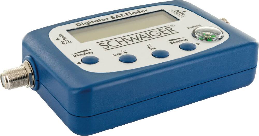 Schwaiger SAT-Finder mit LCD Display Neueste Mode