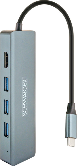 Schwaiger USB Type C Multiport Adapter Sonderangebote