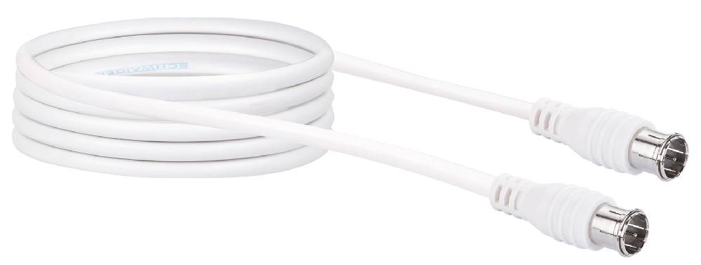 Schwaiger SAT-Anschlusskabel F-Quick-Stecker 1,5 - 5 m 75 dB Bis zu 65% Rabatt