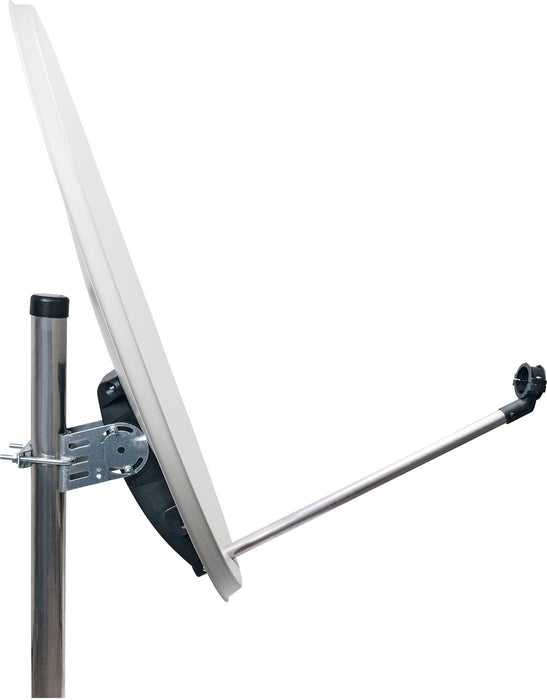 Schwaiger Satellitenschüssel Stahl Weiß 72 cm 50% Rabatt mit kostenlosem Versand