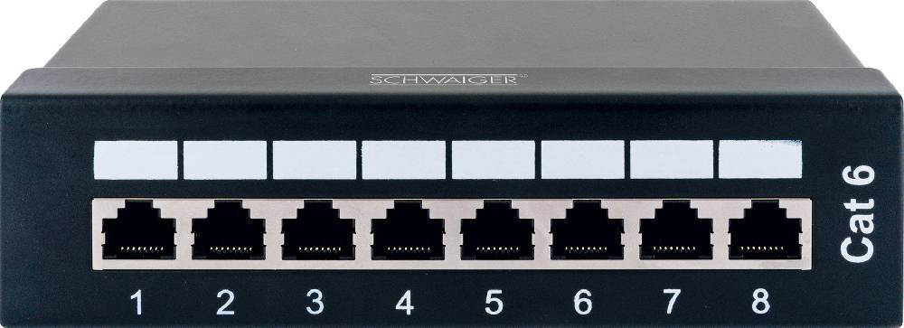 Schwaiger 8-Port Patchpanel Verkauf