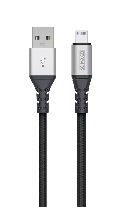 Schwaiger Lightning auf USB-A Kabel extrem reißfest 1,2 m Meist gekauft