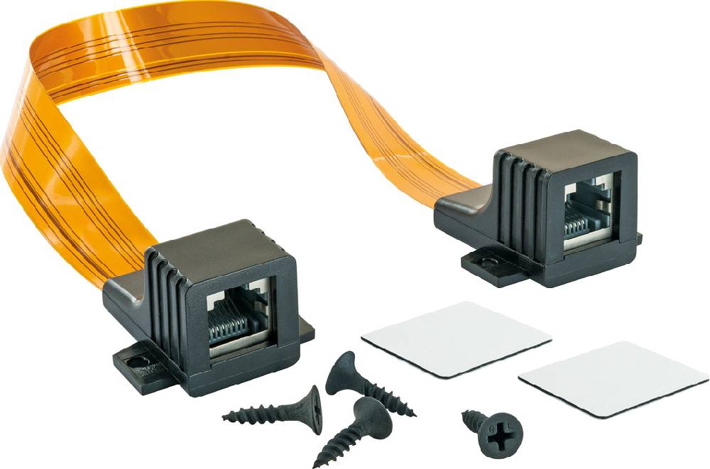Schwaiger RJ 45 Netzwerk Fensterdurchführung Kostenloser Versand
