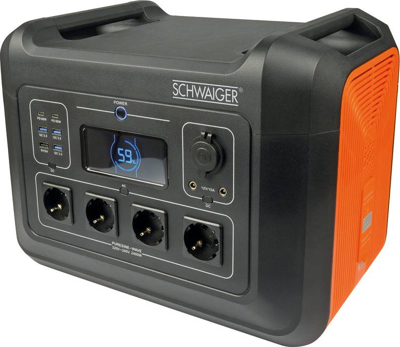 Schwaiger Power Station 2400W Cyber Monday