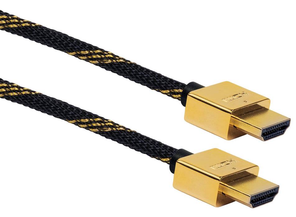 Schwaiger SLIMLINE High-Speed-HDMI®-Kabel mit Ethernet Super Rabatt