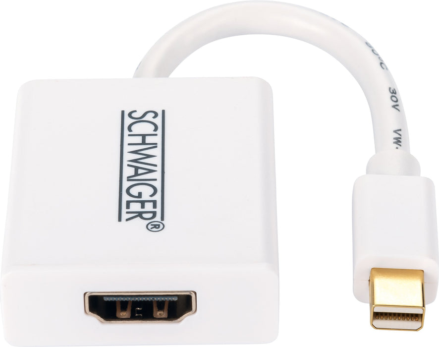 Schwaiger HDMI®-Mini DisplayPort Adapterkabel Begrenztes Angebot