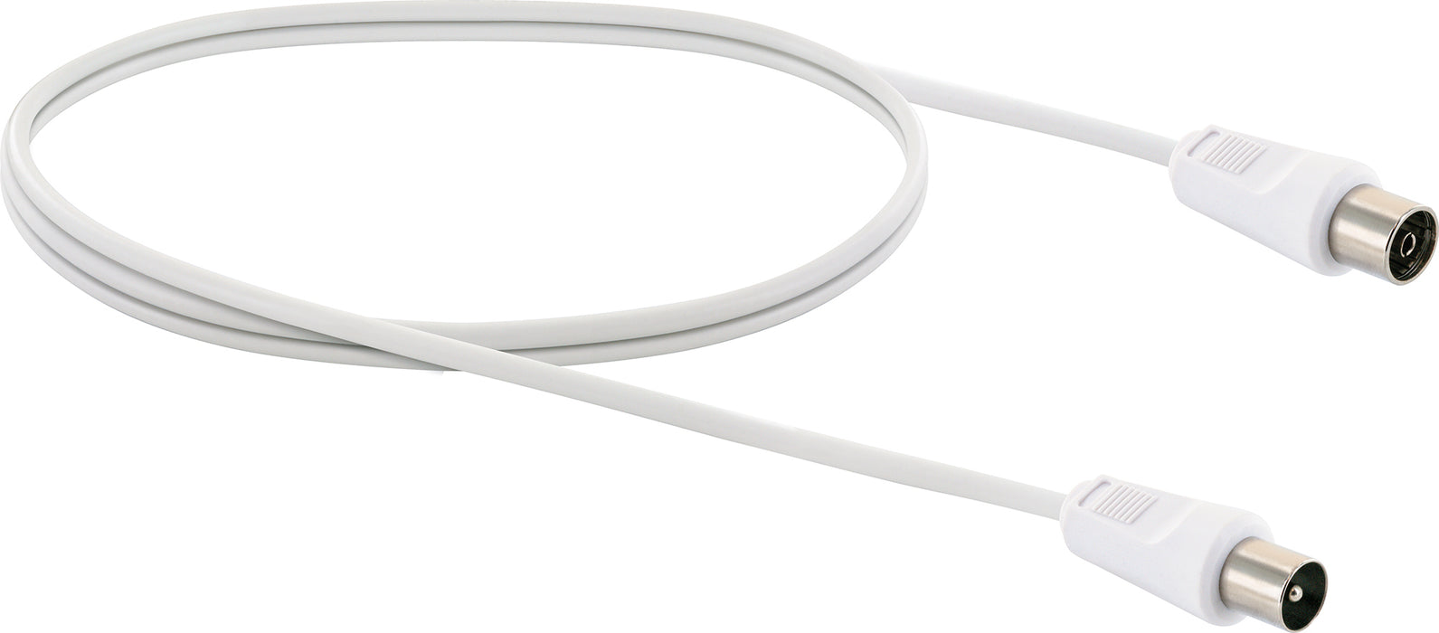 Schwaiger Antennenkabel IEC 1,5 m 10 dB Kostenlose Rückgabe