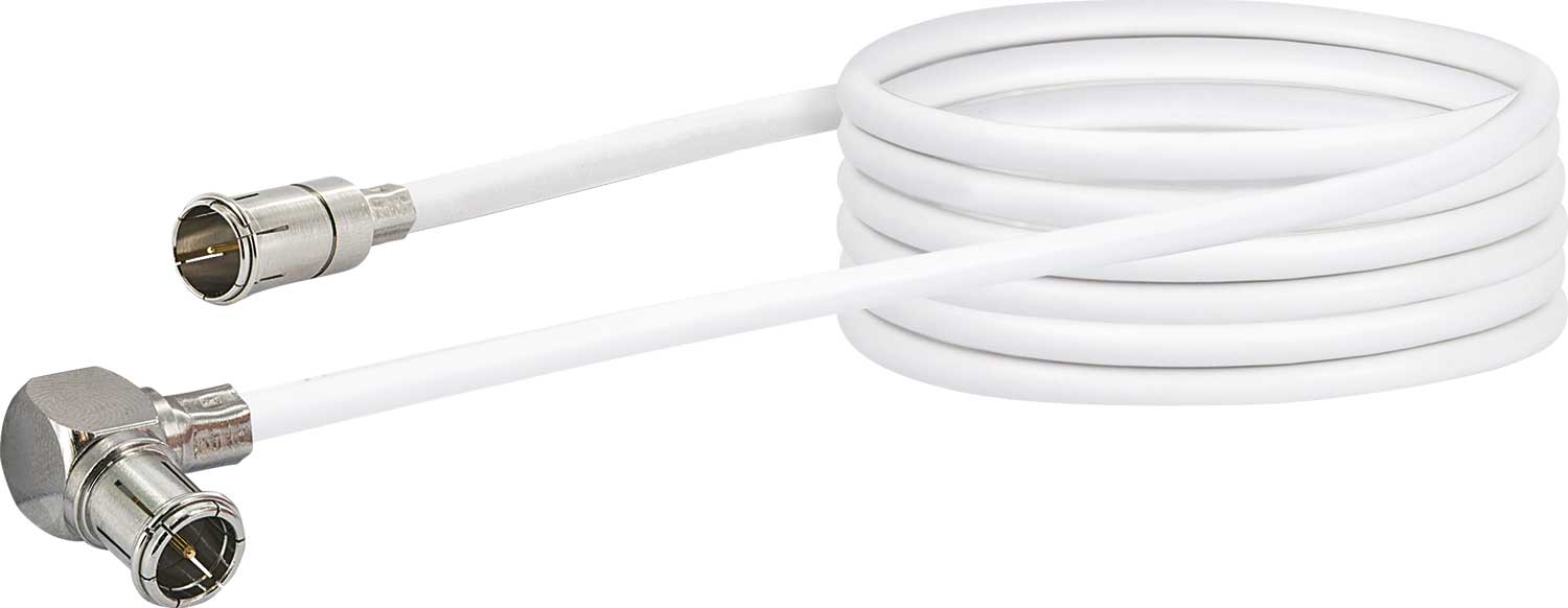 Schwaiger SAT-Anschlusskabel F-Quick-Stecker 1,5 - 9 m 90 dB Neueste Stile