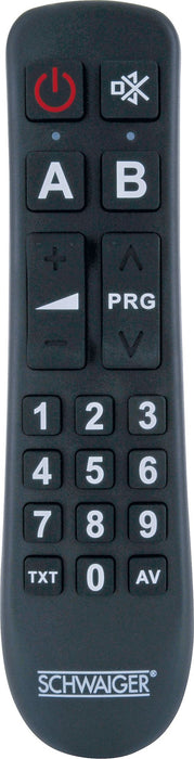 Schwaiger 2 IN 1 Universalfernbedienung *Comfort Plus* Fabrikverkauf