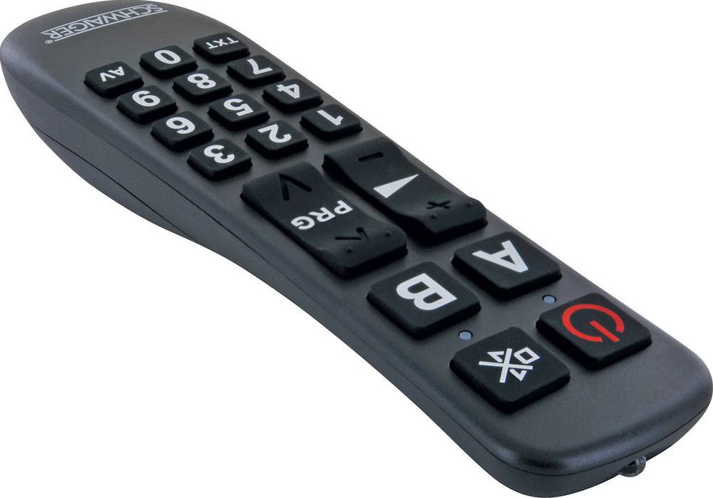 Schwaiger 2 IN 1 Universalfernbedienung *Comfort Plus* Fabrikverkauf