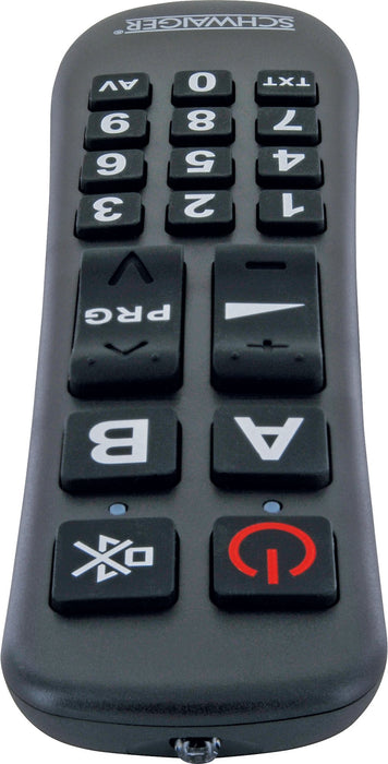 Schwaiger 2 IN 1 Universalfernbedienung *Comfort Plus* Fabrikverkauf