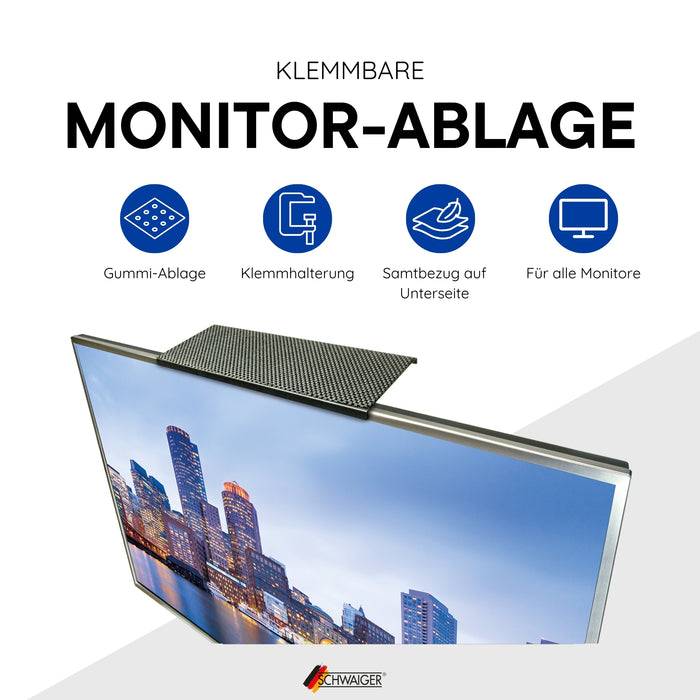 Schwaiger TV/Monitor-Ablage 45 cm Begrenztes Angebot