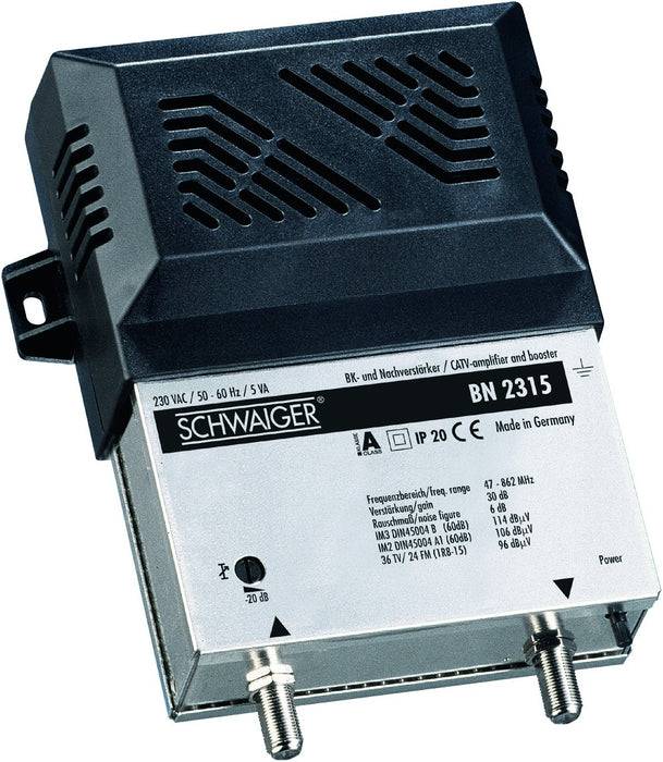Schwaiger Breitbandkabel-/Nachverstärker 30 dB