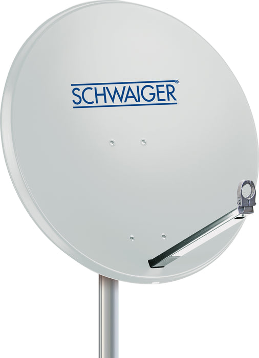 Schwaiger Satellitenschüssel Aluminium Weiß/Rot/Anthrazit 75 cm Tägliche Deals