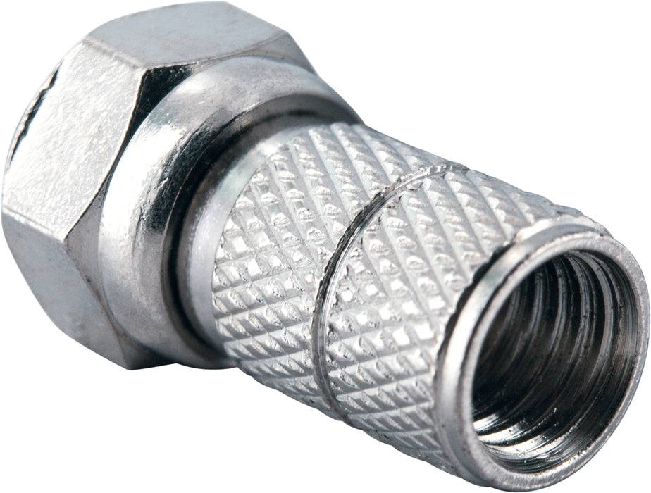 Schwaiger F-Aufdrehstecker 2 - 50 Stk. Ø 6,5 mm Riesige Ersparnisse