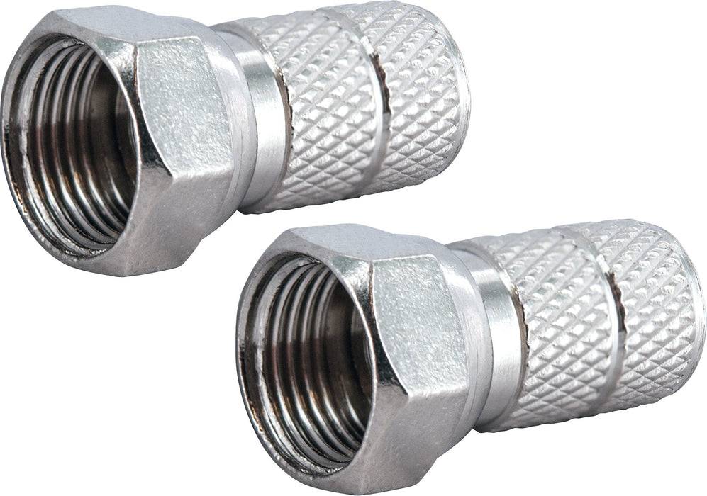 Schwaiger F-Aufdrehstecker 2 - 50 Stk. Ø 6,5 mm Riesige Ersparnisse
