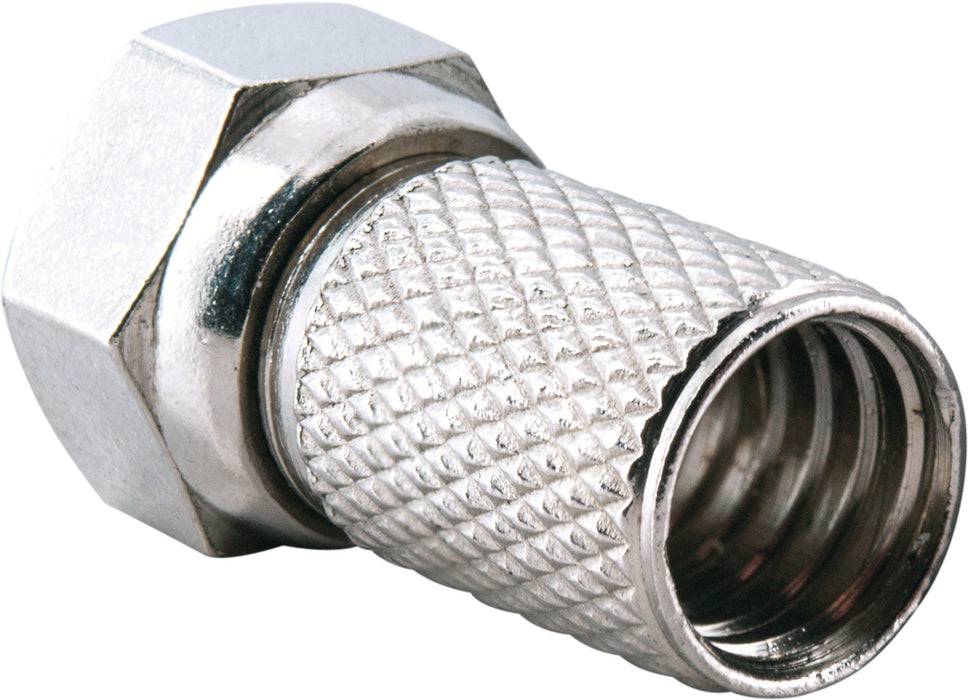 Schwaiger F-Aufdrehstecker 4er Set Ø 7,3 mm Super Sparpreis