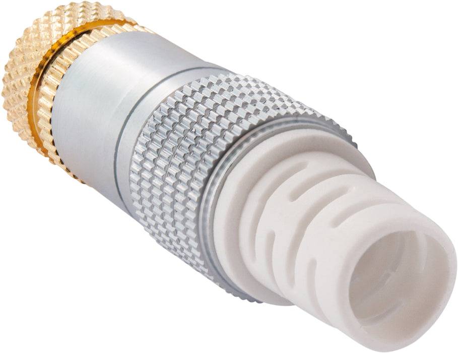 Schwaiger F-Aufdrehstecker 2er Set Ø 7 mm vergoldet Vierteljährliche Förderung