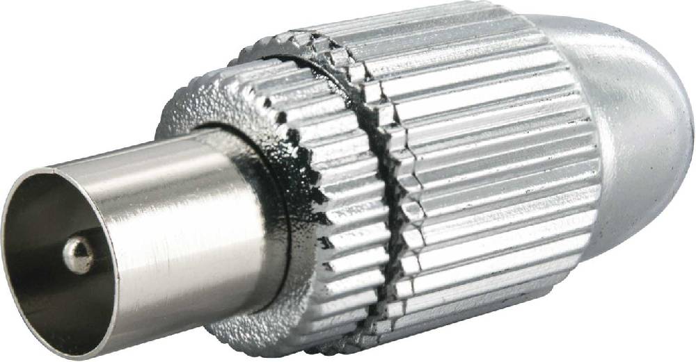 Schwaiger IEC-Stecker Ø 4 - 7,5 mm metallisiert Online Outlet