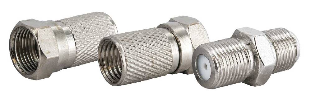 Schwaiger F-Stecker und Verbinder 3er Set Ø 7 mm Im Verkauf