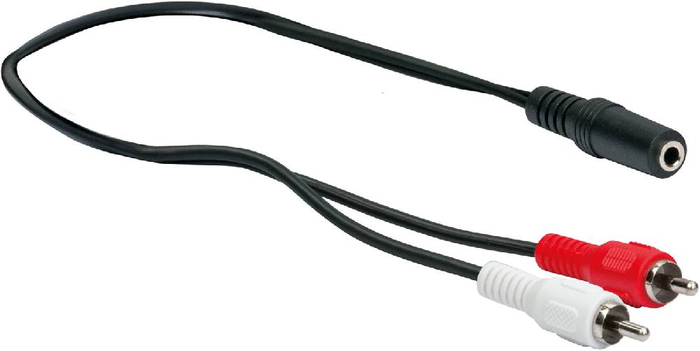 Schwaiger KLINKE/CINCH Y Adapterkabel Fabrik Onlineshop