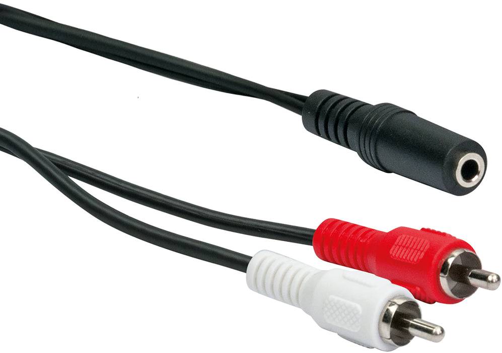 Schwaiger KLINKE/CINCH Y Adapterkabel Fabrik Onlineshop