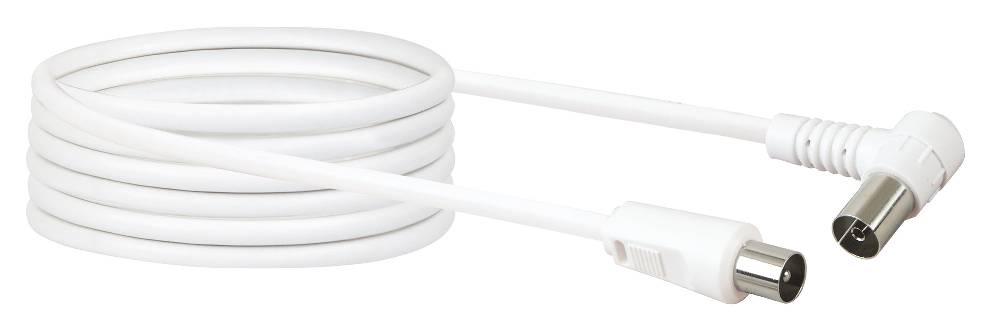 Schwaiger Antennenkabel mit IEC-Winkelstecker 1,5 - 10 m 75 dB