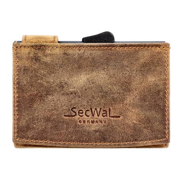 SecWal SecWal Kartenetui mit Münzfach Wiener Schachtel Sonderangebot