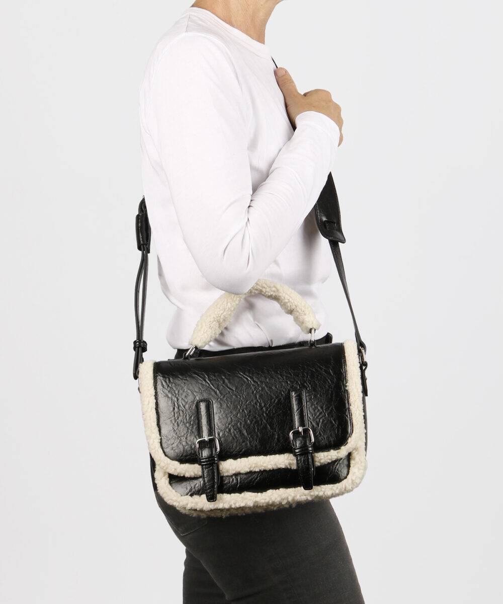 Seidenfelt Drevja Satchel Glossy Kostenloser Versand international