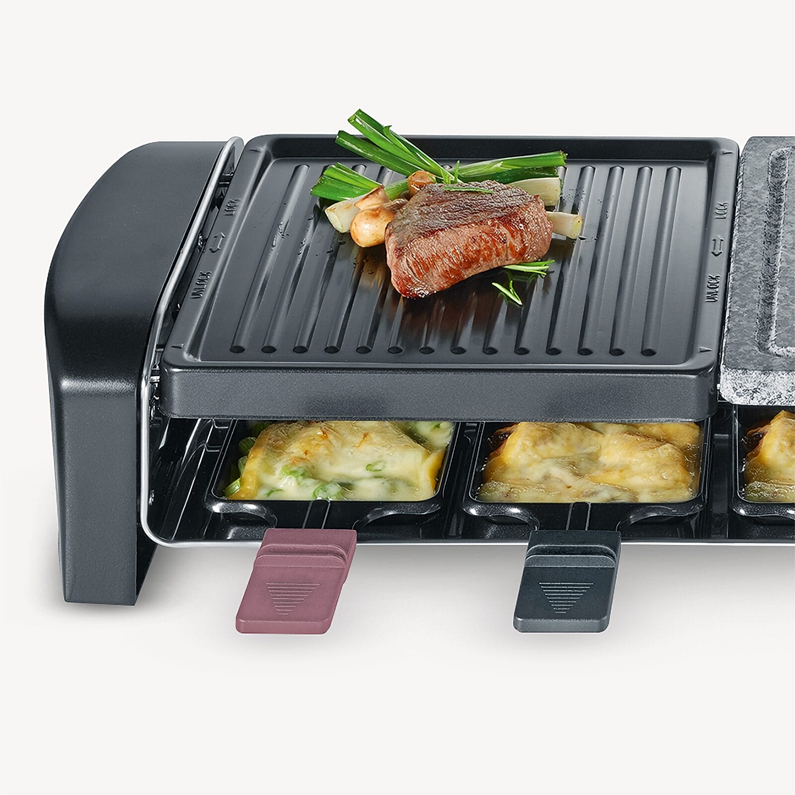 ﻿Severin Raclette Grill mit Naturgrillstein RG 9645 Limitierter Zeitrabatt