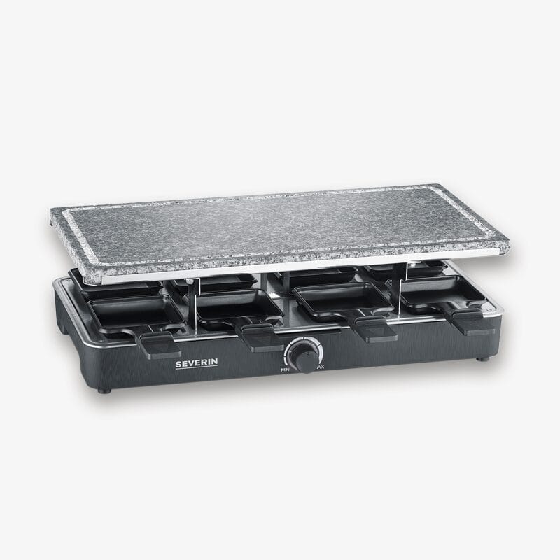 Severin Raclette-Partygrill mit Naturgrillstein RG 2378 Versandkostenfrei