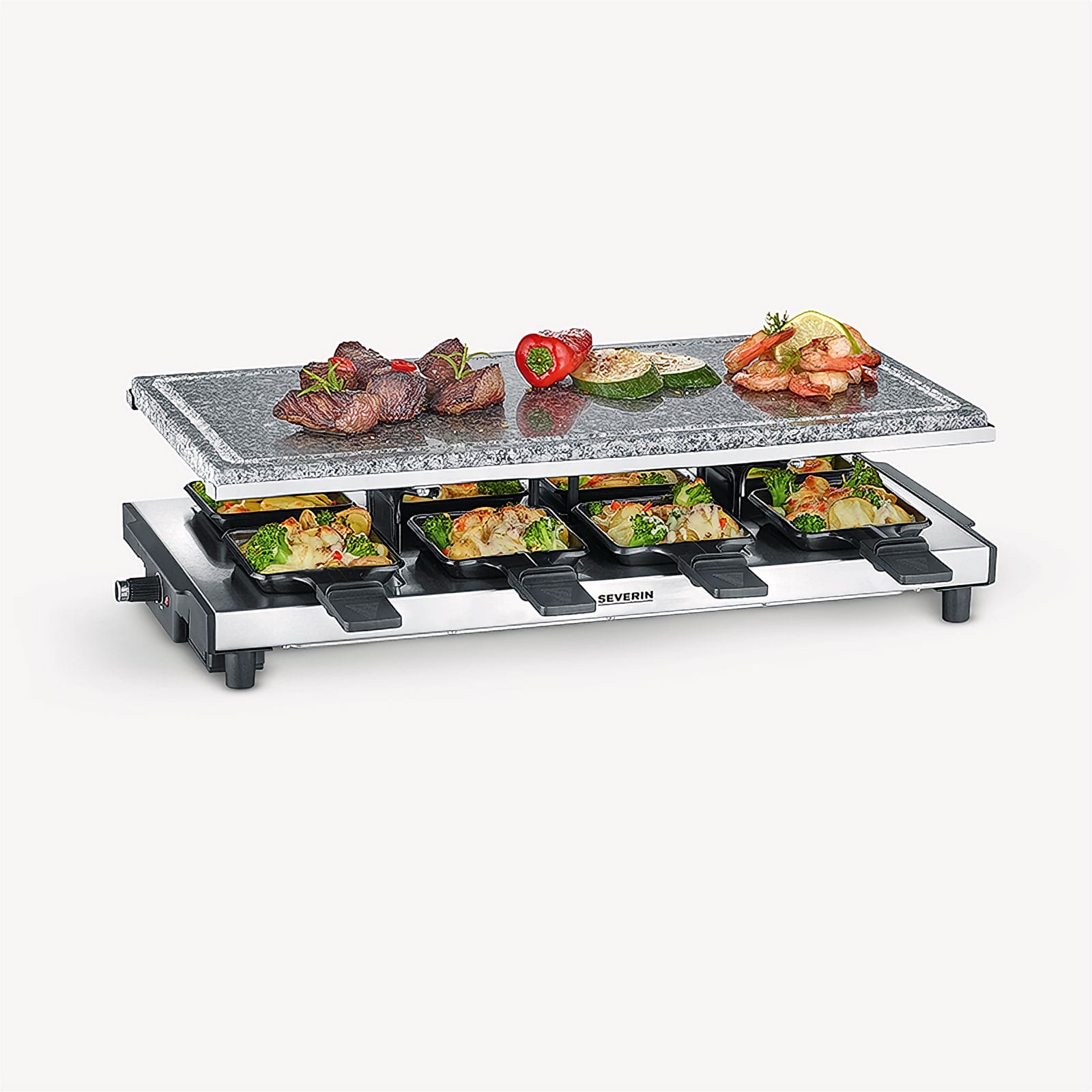 Severin Raclette mit Naturgrillstein RG 2374 Flash Sale