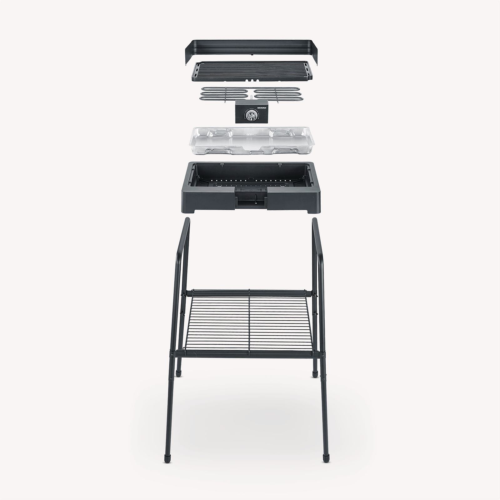 Severin Standgrill mit Grillplatte PG 8568 Valentinstagsangebot